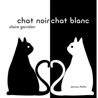 chat noir chat blanc